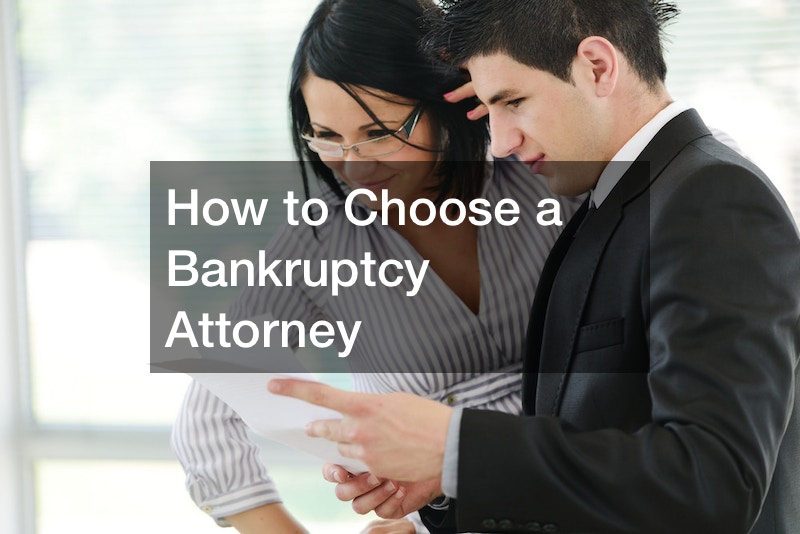 How to Choose a Bankruptcy Attorney