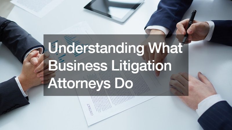 Understanding What Business Litigation Attorneys Do
