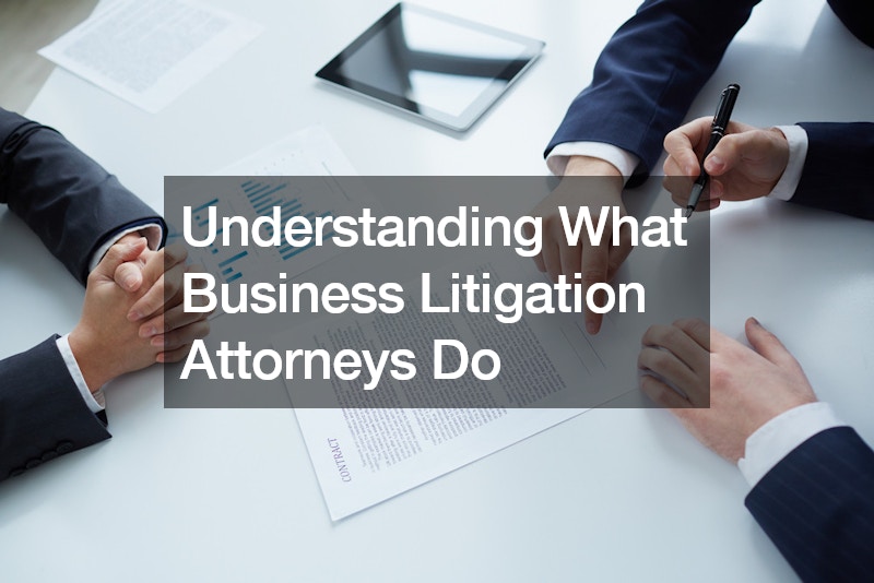 Understanding What Business Litigation Attorneys Do