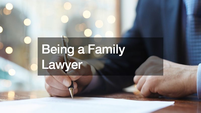 Being a Family Lawyer